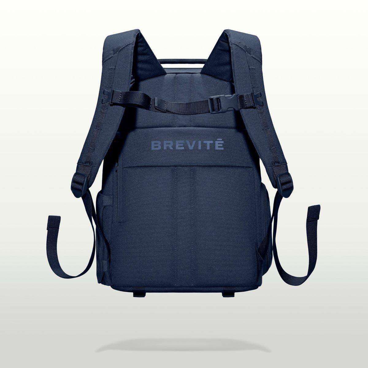 The Jumper in Moonlit Blue, back panel and shoulder straps