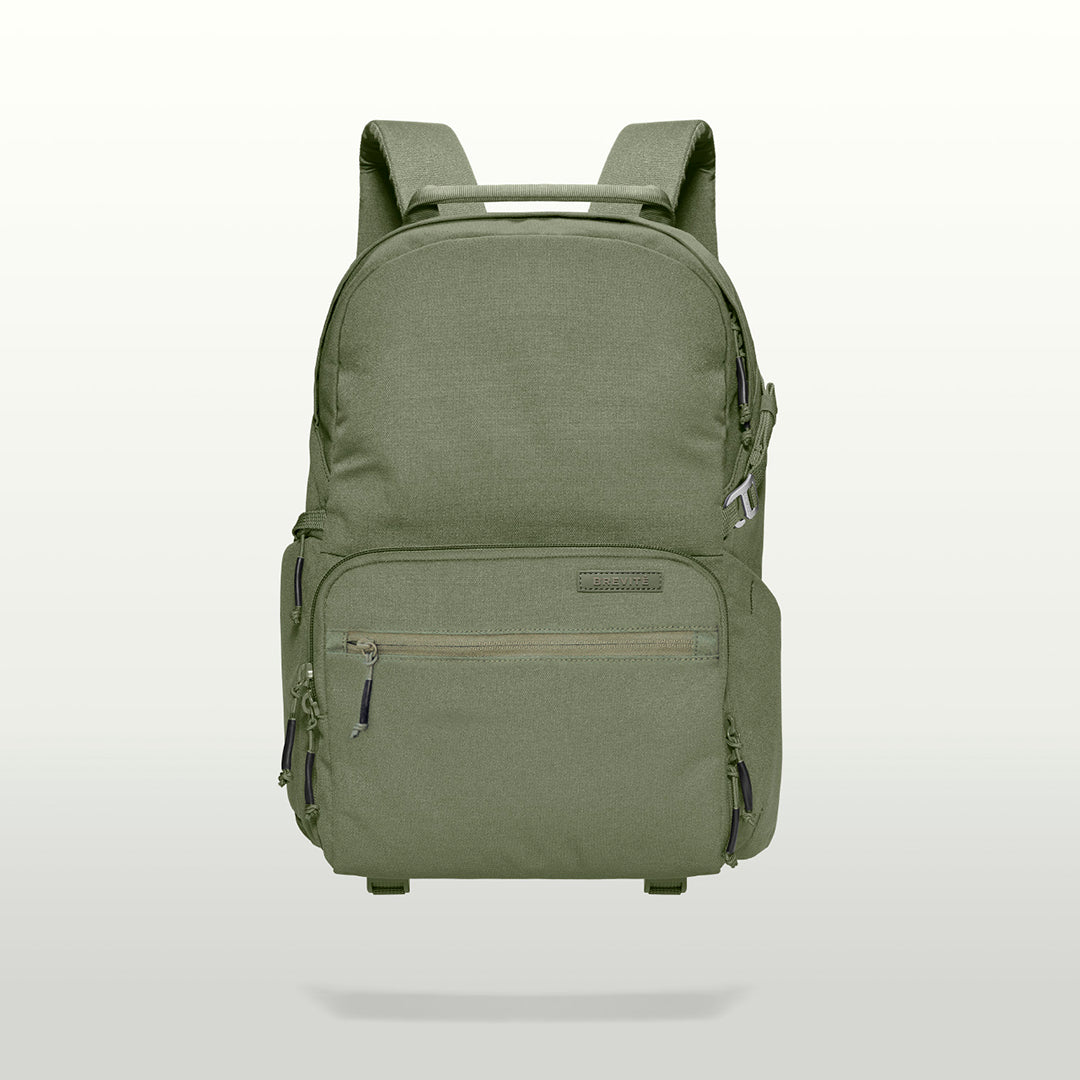 The Jumper Large in Pine Green, front view
