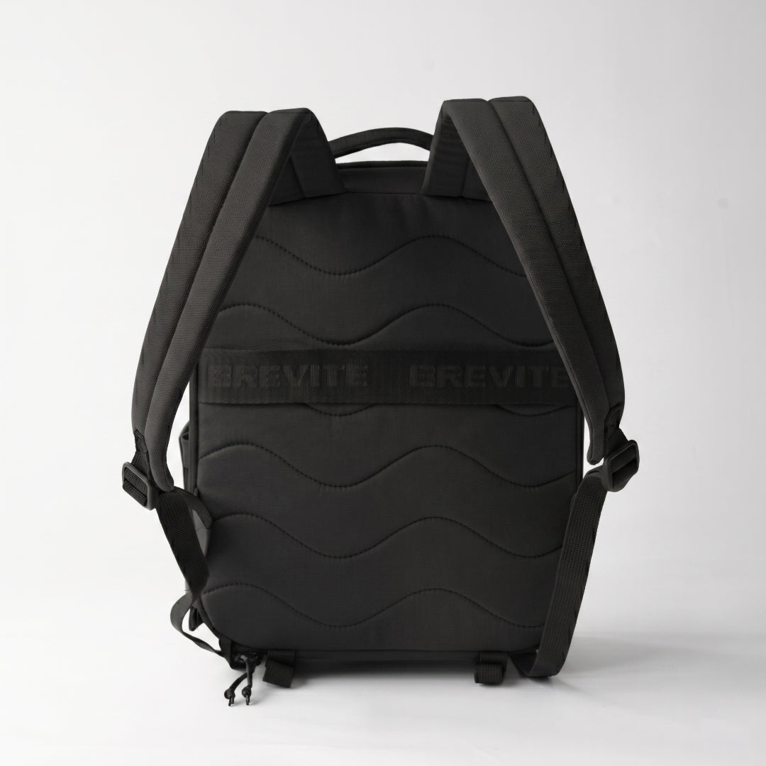 Brevite The Mini Camera Backpack (Triple Black, 16L)