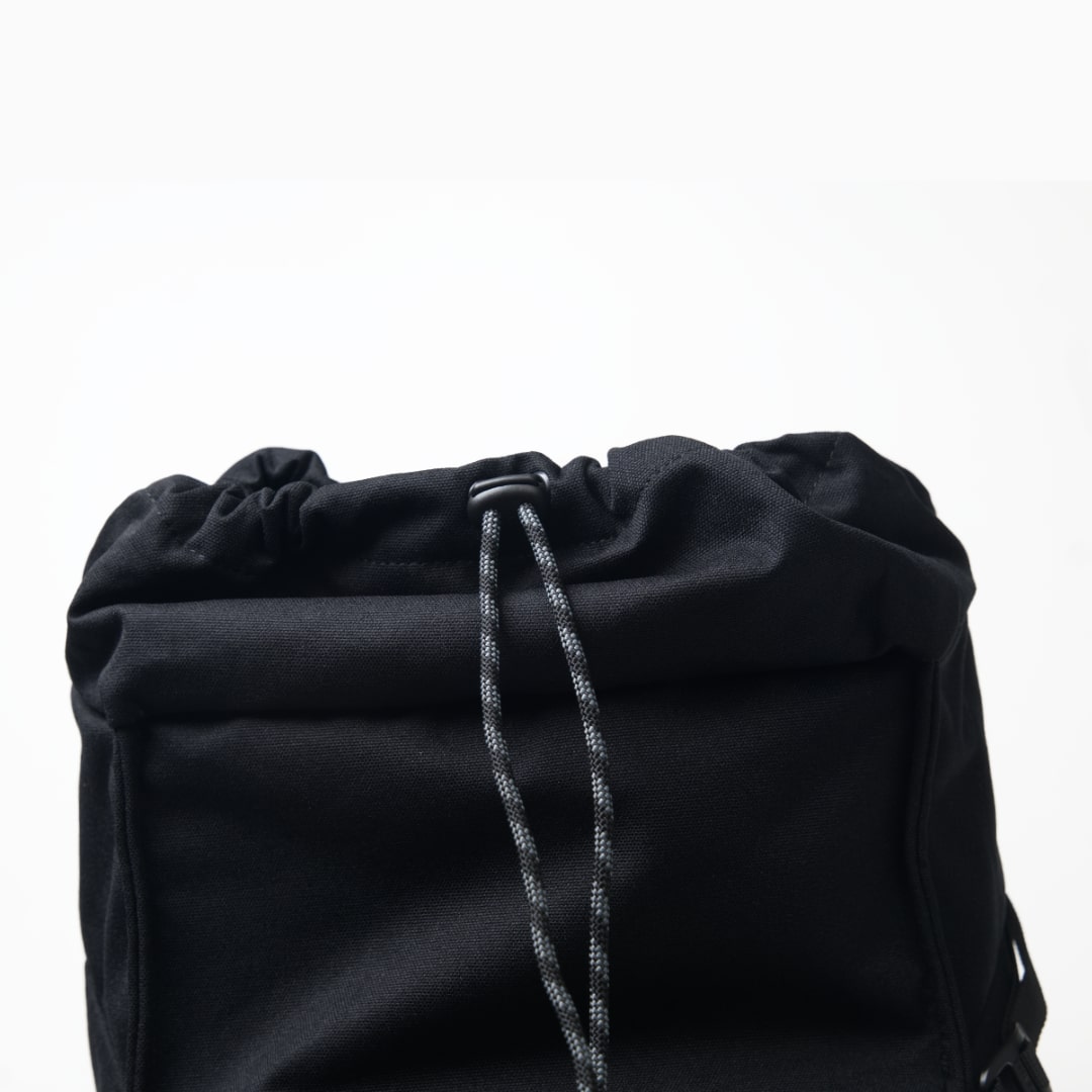 asos leather backpack with front zips Rucksack Pine Green